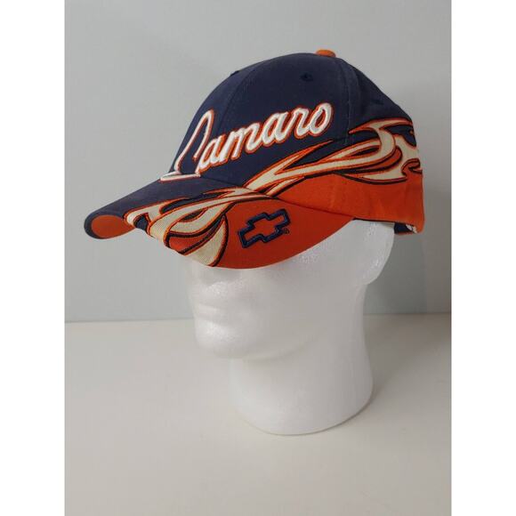 Vintage Embroidered Camaro Hook & Loop Back Hat by Johnny Rockstar Clothing - Picture 1 of 8